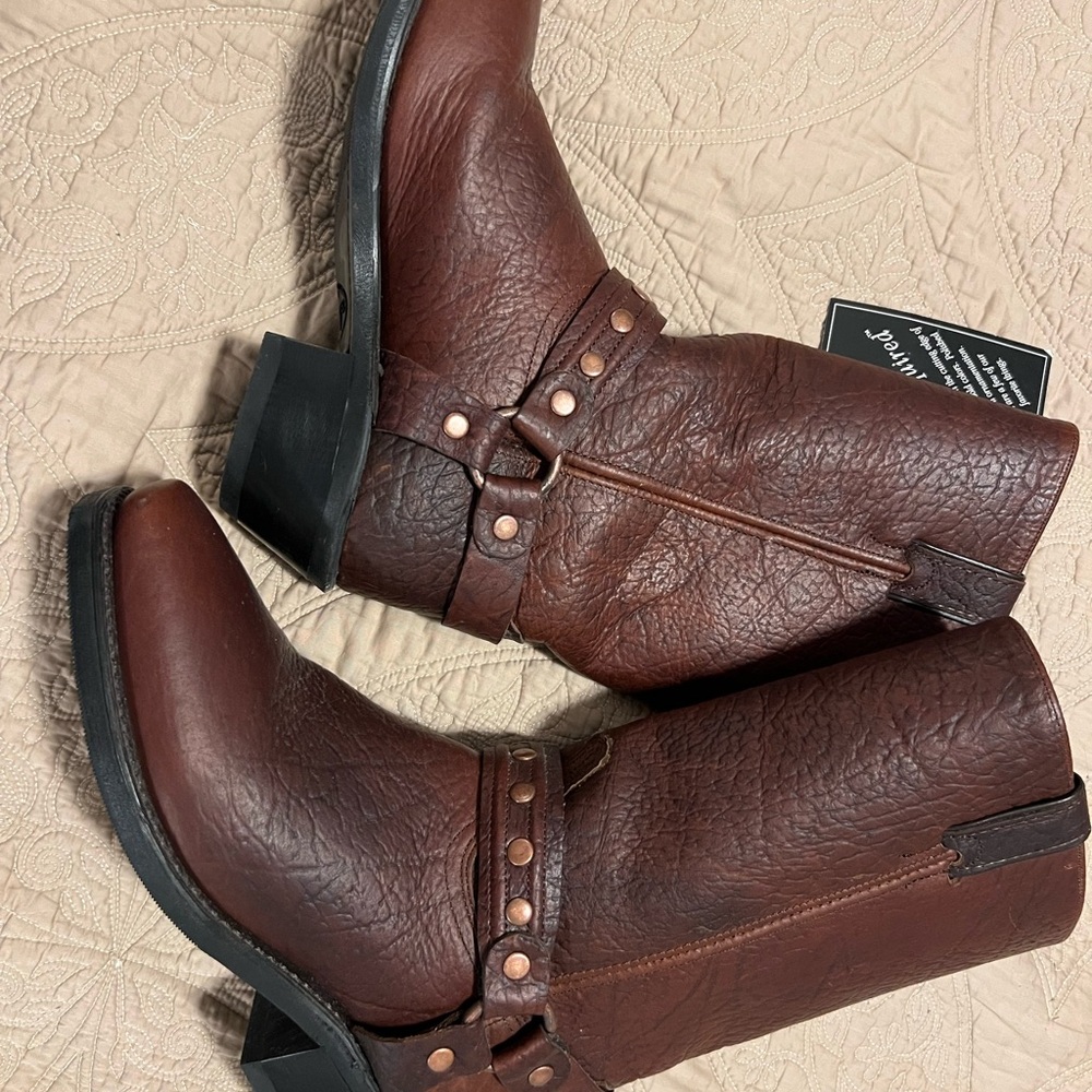 Sage western leather Boots size 9 woman’s